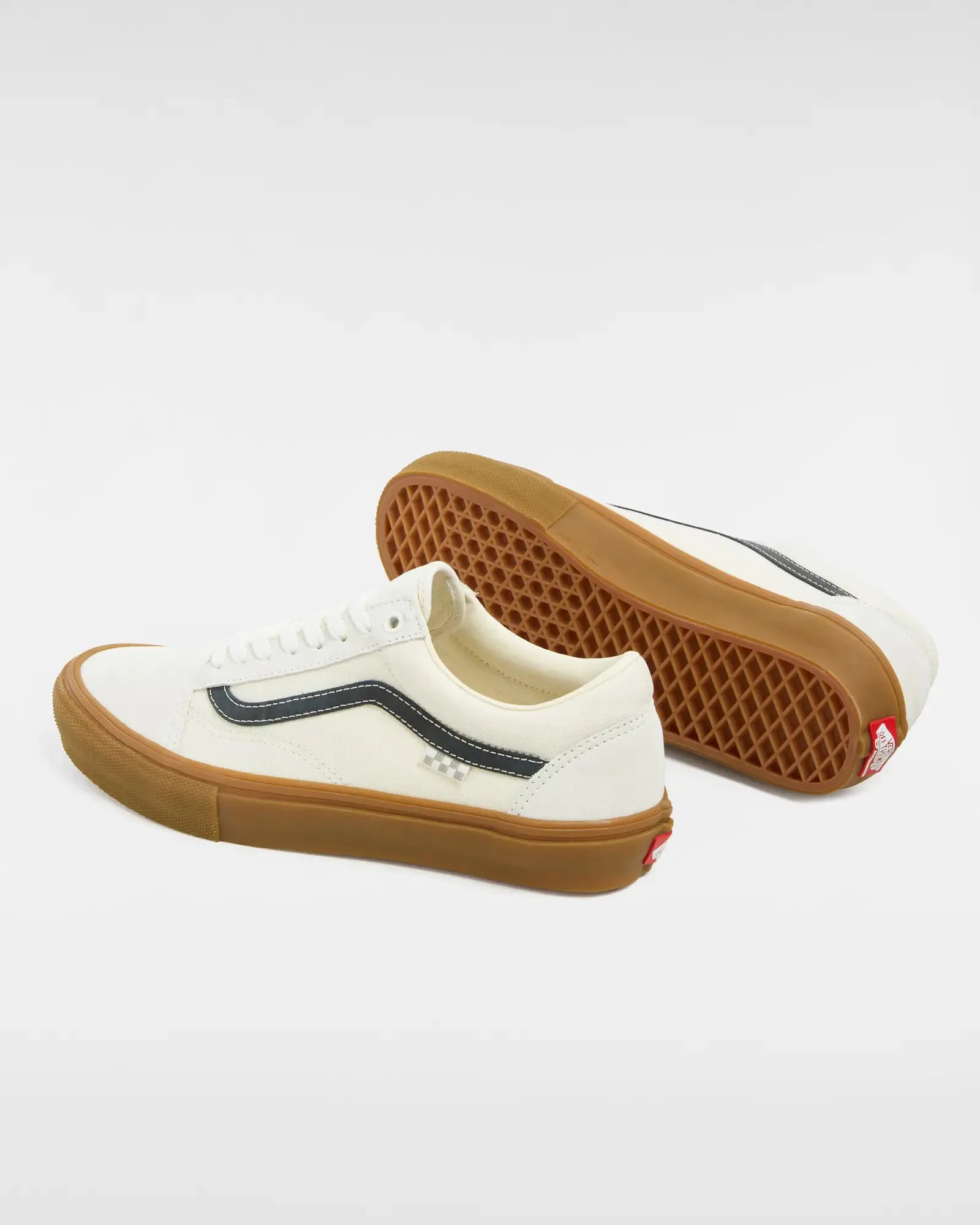 Skate Old Skool Shoes in Marshmallow & Gum